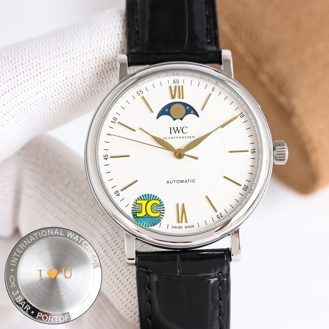 IWC IWC MKS Release: IWC Portofino Moonphase Collection—Three Unique and Remarkable Details: 1⃣