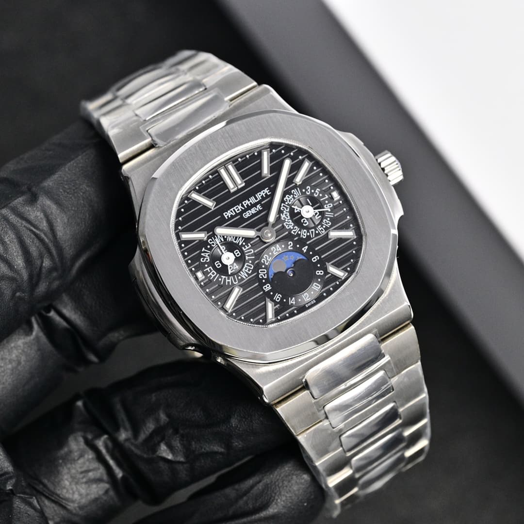 Patek Philippe Patek Philippe TW Patek Philippe 5740 1G-001—The Ultra-Complicated, Multi-Function Nautilus Makes a Grand Debut
