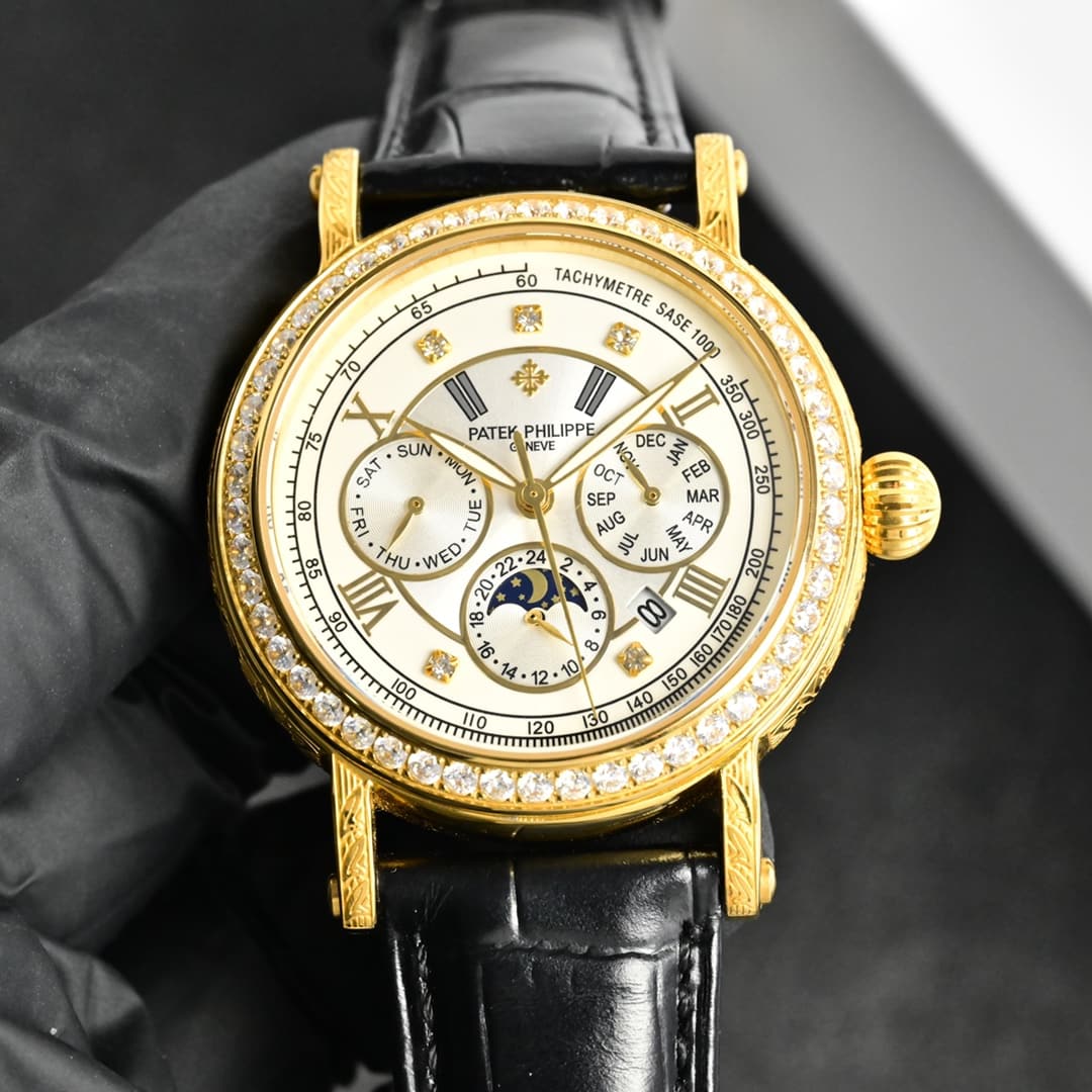 Patek Philippe Patek Philippe Complications Collection—Handcrafted—Engraved Watch