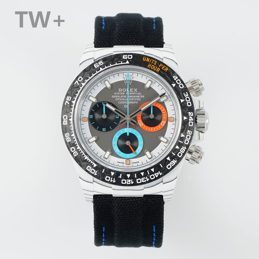 Unassigned TW+ Custom Carbon Fiber Luminous Case Edition from the Daytona Series