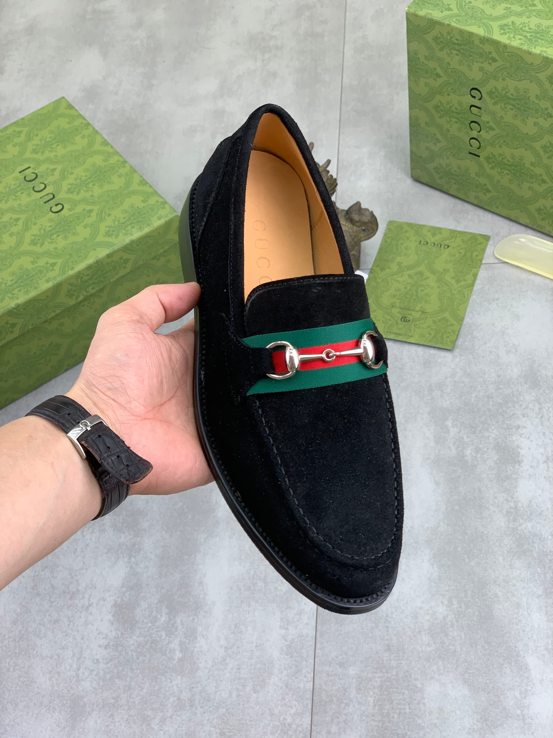 Gucci Gucci Water-Stained Beef