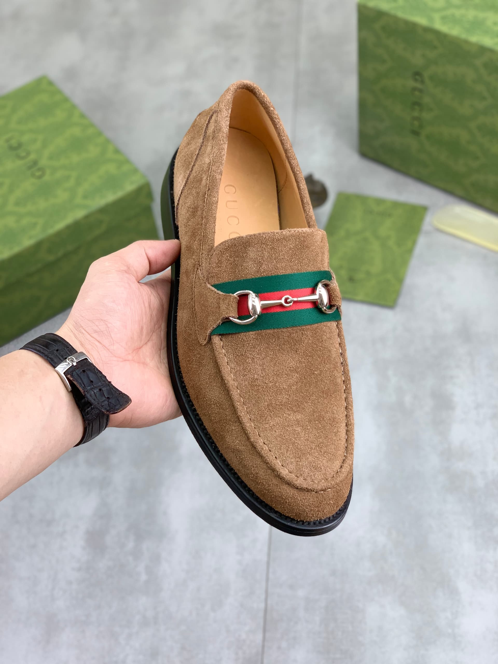 Gucci Gucci Water-Stained Beef